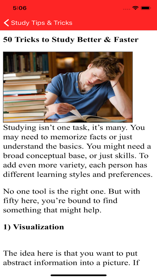 #4. Study Tips And Tricks (iOS) 来自: ANIKET PATASKAR