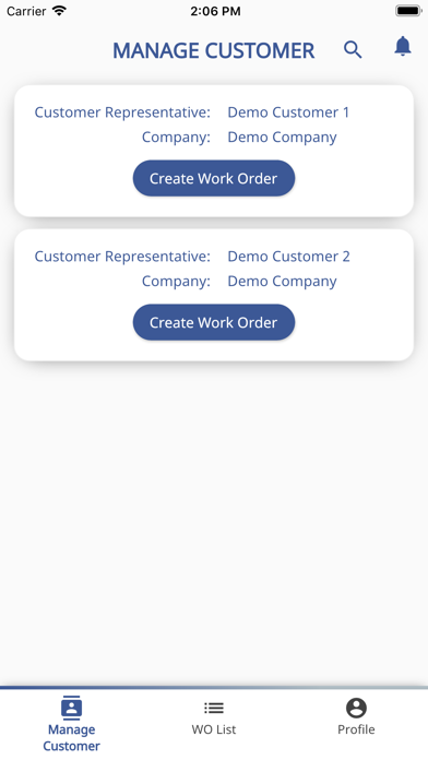 Work Order Digitalization screenshot 2