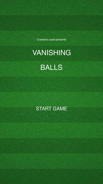 VanishingBalls
