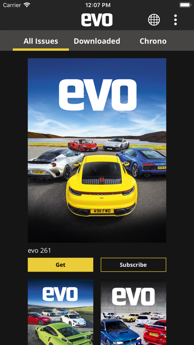 evo Magazine Screenshot