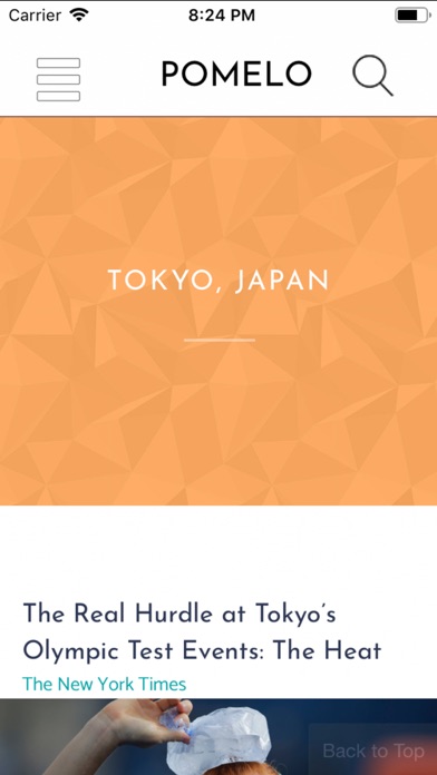 Screenshot #1 pour Pomelo Global News Reader