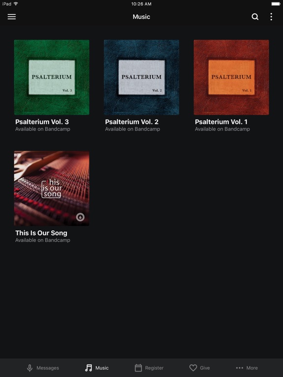 Desert Springs Church iPad screenshot 2 - Education app