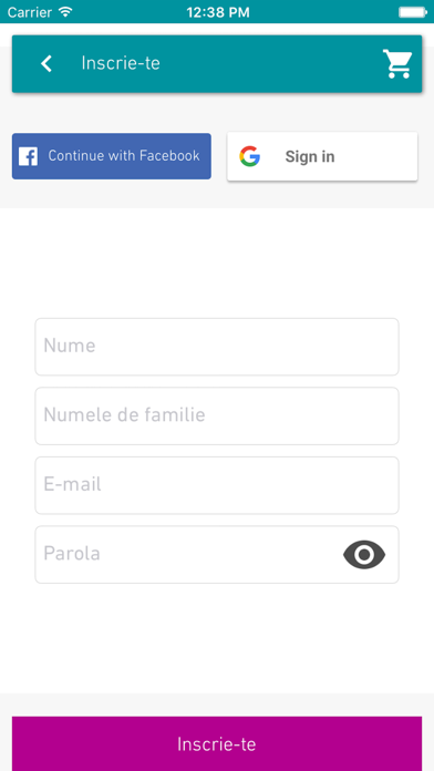 App screenshot