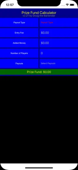 Game screenshot Prize Fund Calculator apk