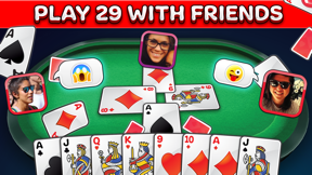 29 Card Game - Fast 28 Online screenshot