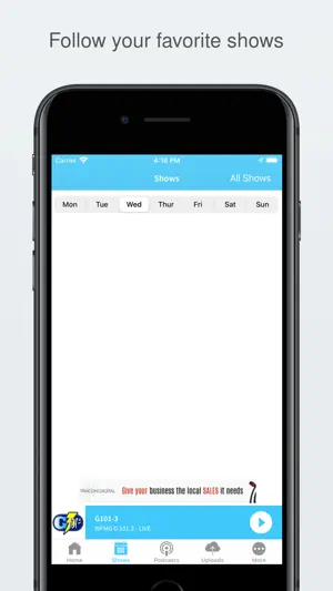 G101-3 Radio screenshot 3