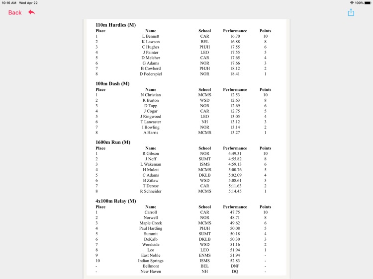 Track and Field Scorebook screenshot-5