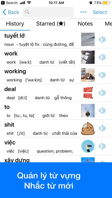 Vietnamese Dictionary Dict Box Screenshot