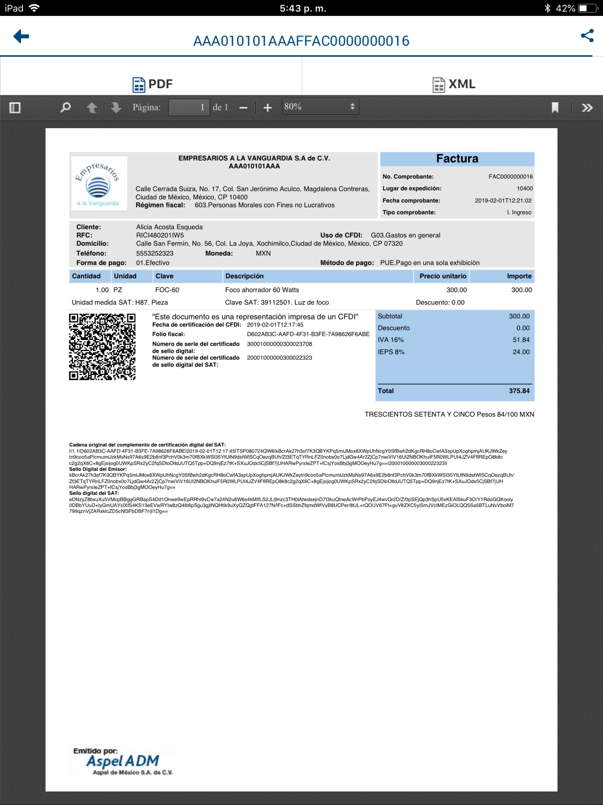 Aspel-ADM screenshot 11