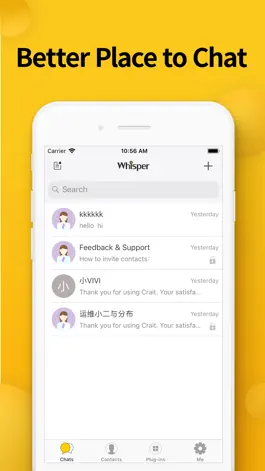 Game screenshot Whisper - Text and Video Chat mod apk