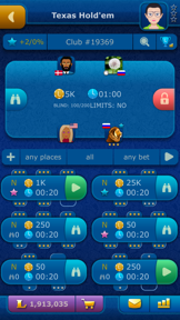 Online Poker LiveGames screenshot