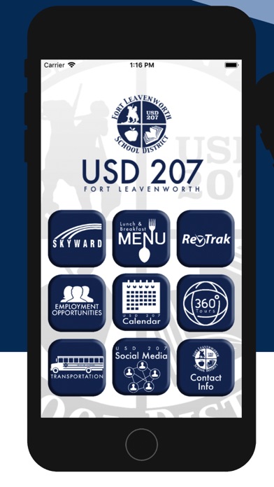 Fort Leavenworth USD 207 Screenshot