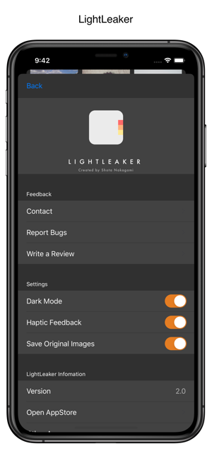 ‎LightLeaker Screenshot