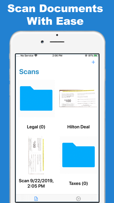 Screenshot #1 pour Scanner - Organize PDFs & Docs