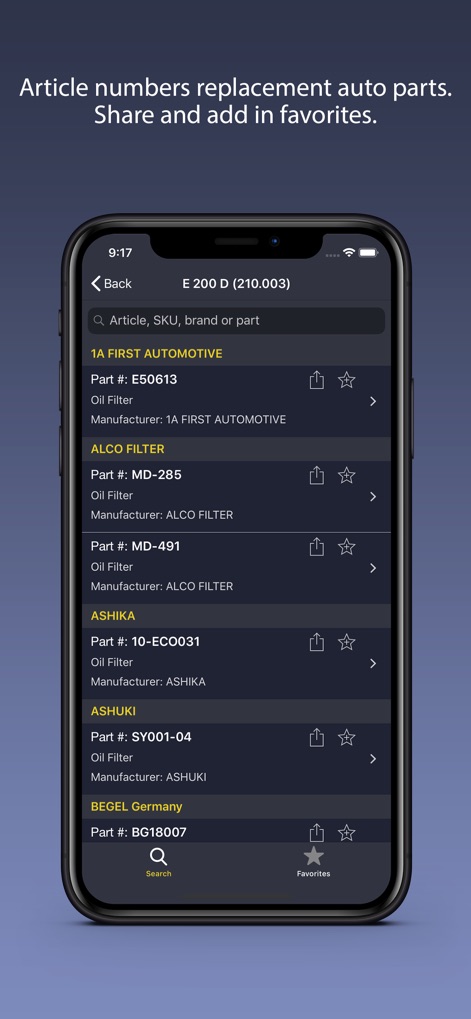 AutoParts for Mercedes Benz - mercedes-benz-autoparts-sku-search-results