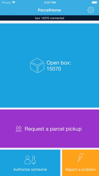 Screenshot #1 pour myParcelHome