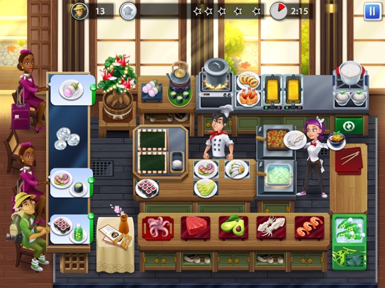 Cooking Stars iPad screenshot 7 - Games app