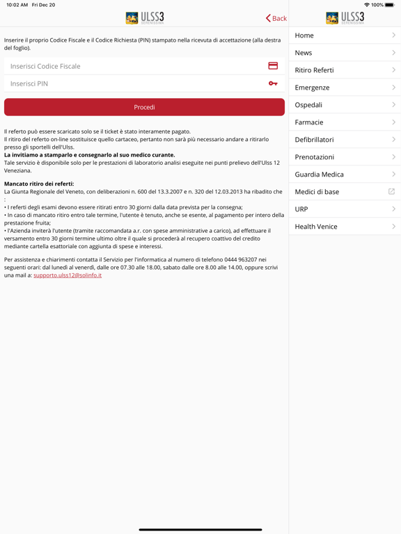 Screenshot #5 pour Azienda ULSS 3 Serenissima