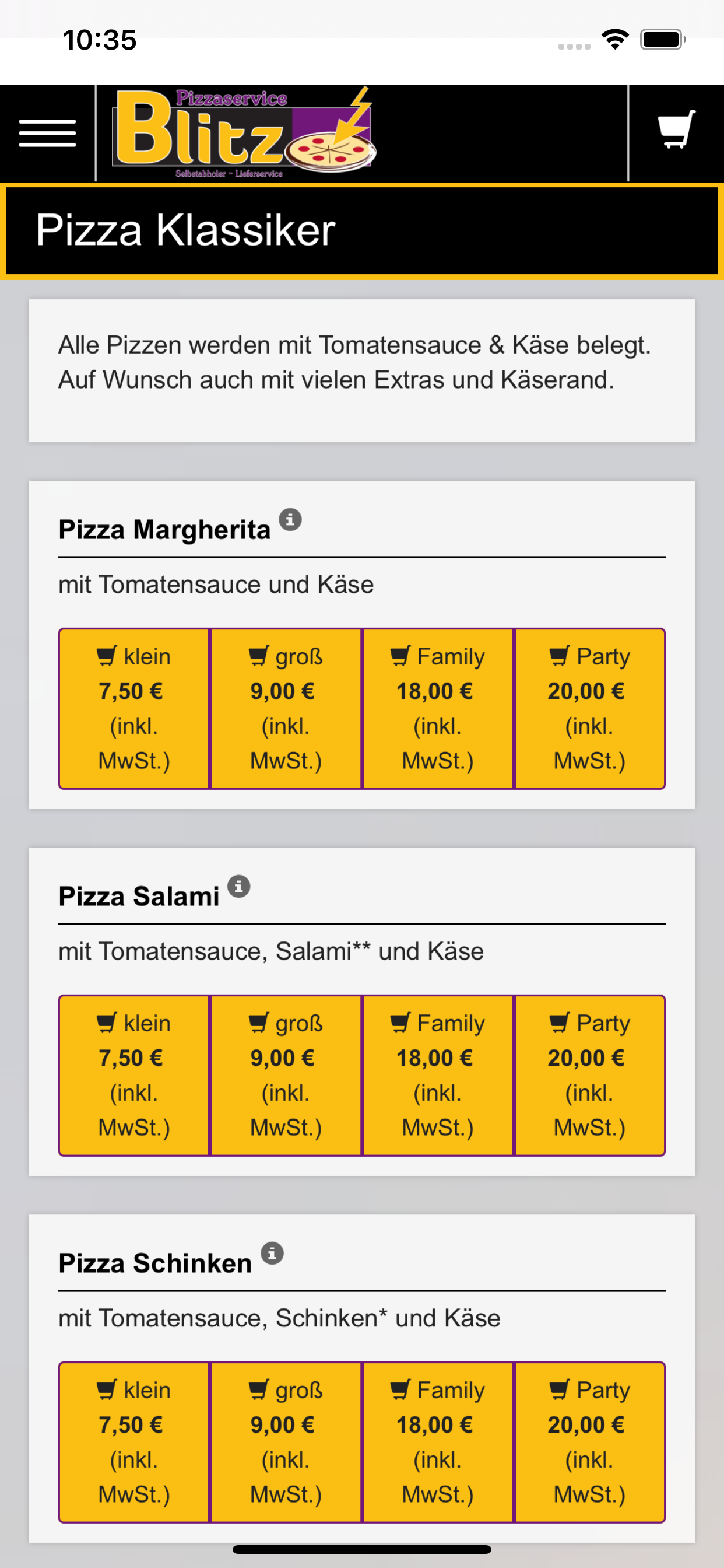 Pizza-Blitz Stuttgart