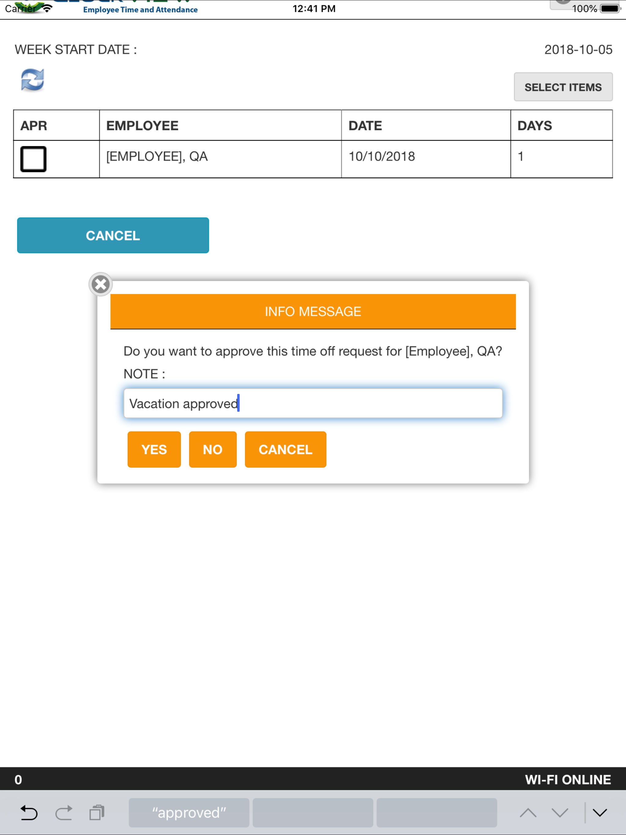 ClockVIEW Mobile screenshot 13