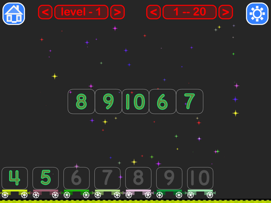 Counting Train iPad screenshot 6 - Education app