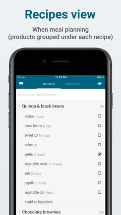 PivotList: Smart Grocery List iPhone image 2