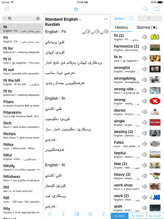 Screenshot #5 pour Kurdish Dictionary - Dict Box