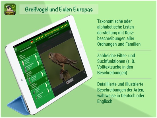 Screenshot #5 pour Greifvögel und Eulen Europas