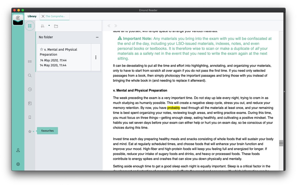 #10. Emond Reader (macOS) 由: CogniLore