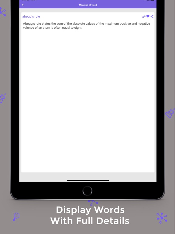 Screenshot #5 pour Chemistry Dictionary : Offline