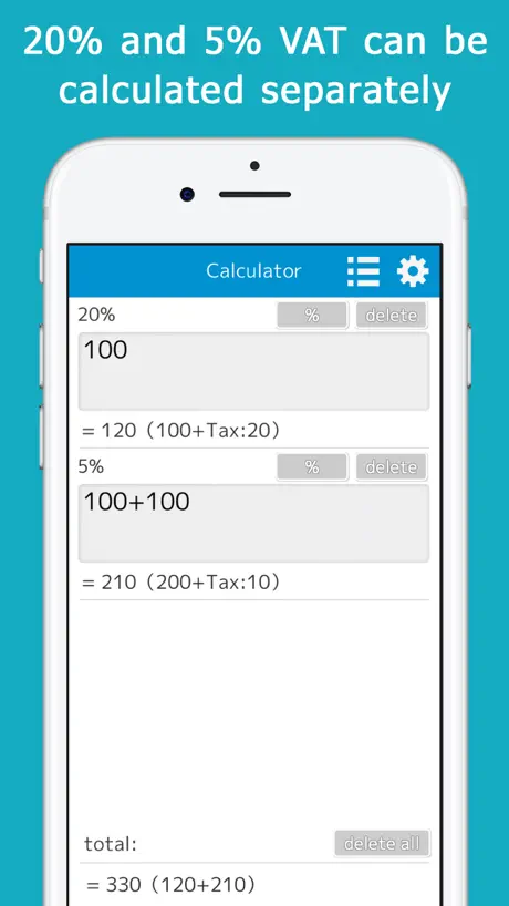 VAT calculator+