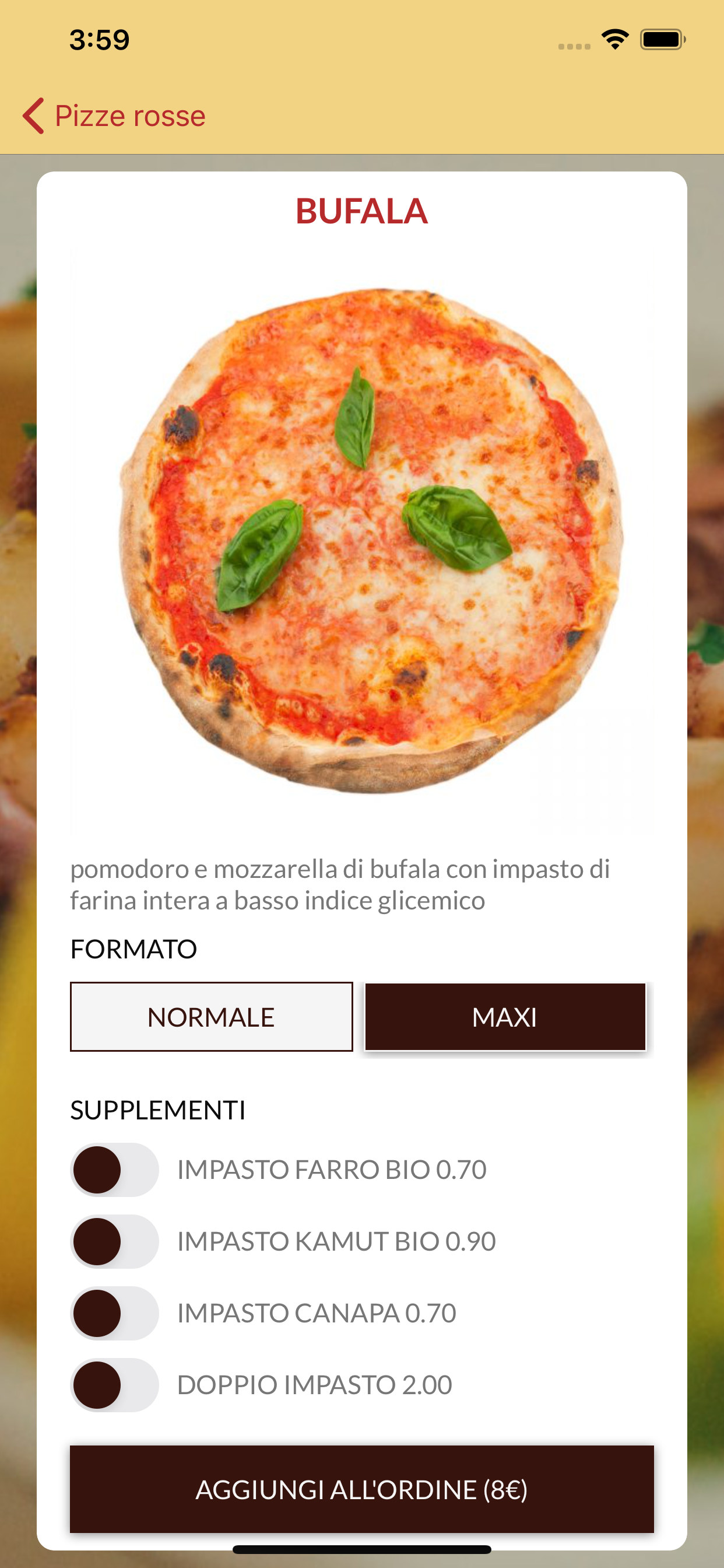 Mondo Pizza Restaurant
