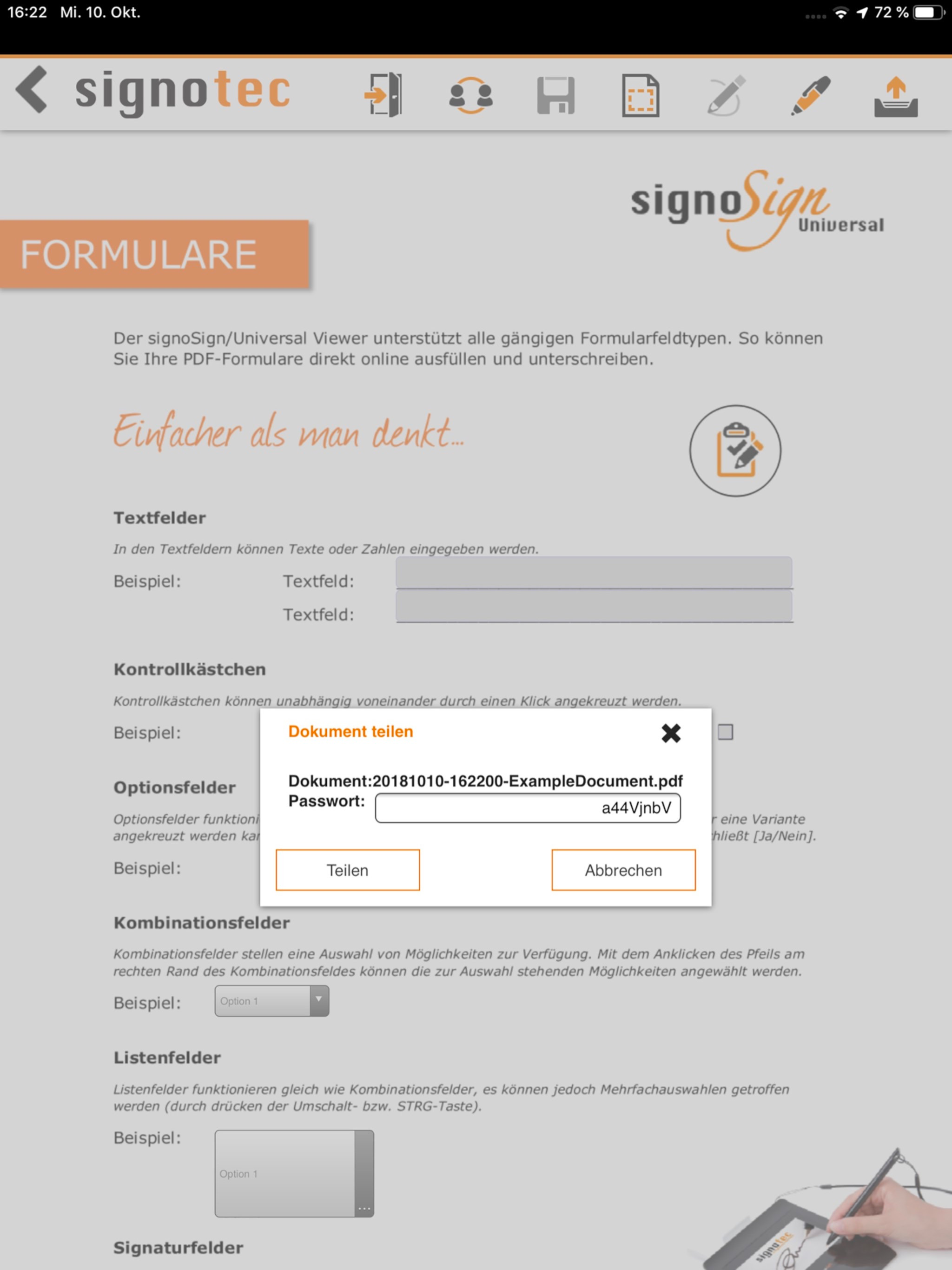 signoSign Universal