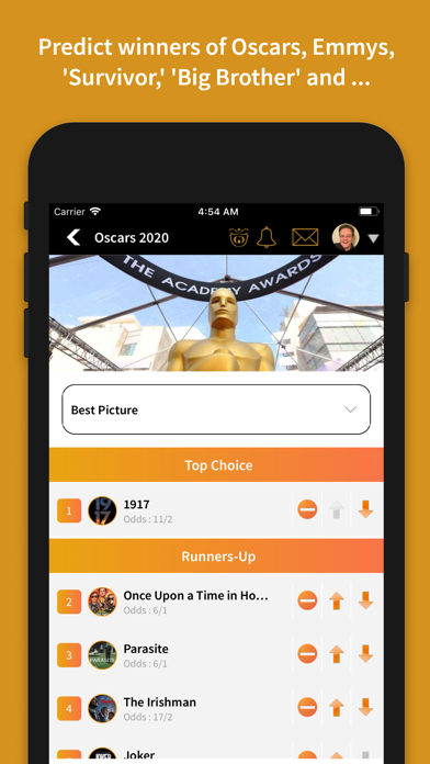 Gold Derby – Predict Hollywood Screenshot