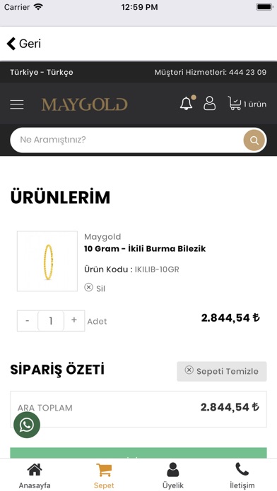 Screenshot #3 pour Maygold.com.tr