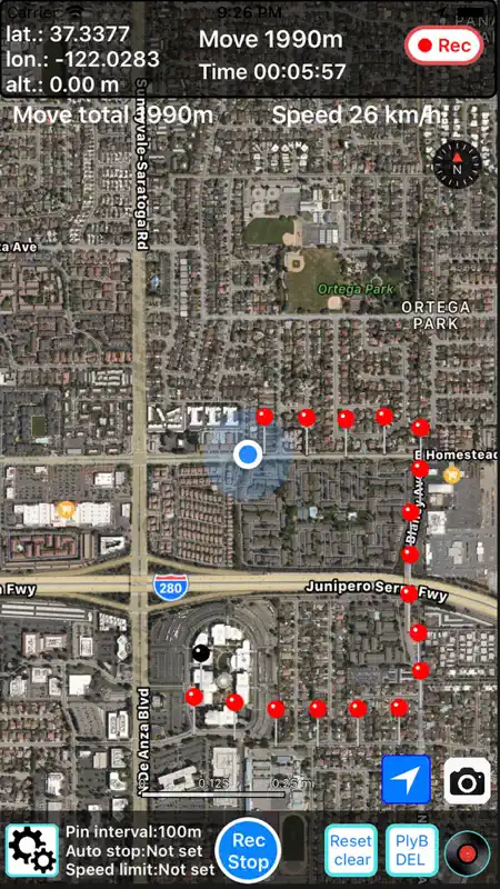 Walking Locus Plus screenshot 5 of 6