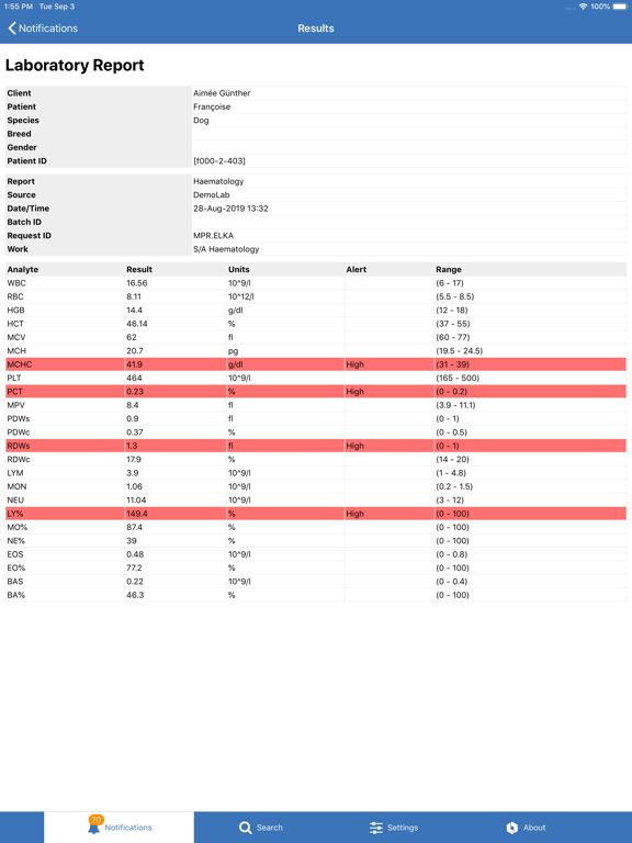 Screenshot #4 pour Lab Link