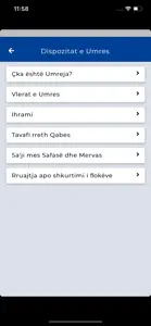 Rregullat e Haxhit dhe Umres screenshot #4 for iPhone