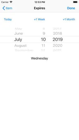 Use By Date screenshot 2