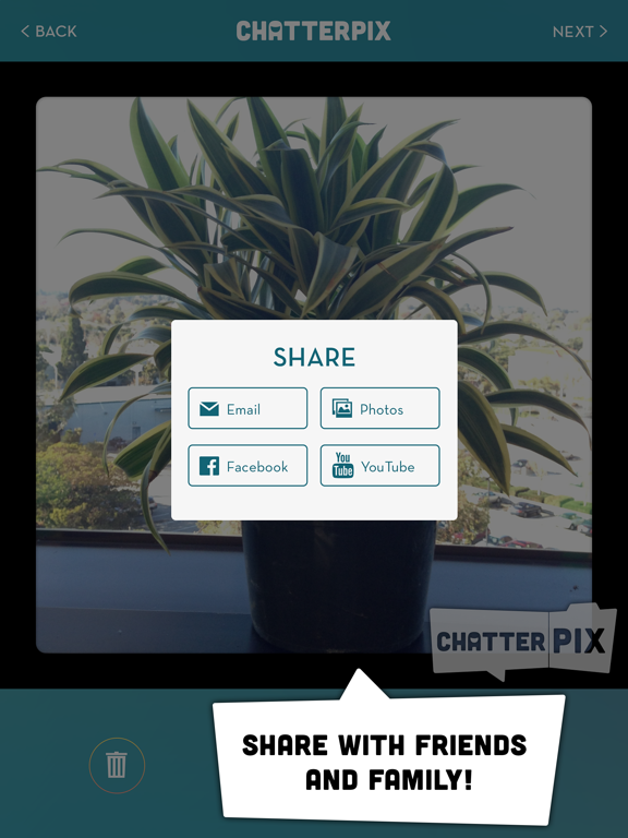 ChatterPix - Duck Duck Moose iPad screenshot 4 - Entertainment app