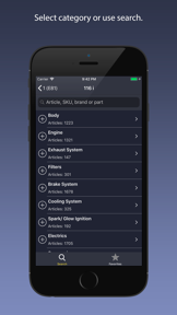 AutoParts for BMW cars screenshot