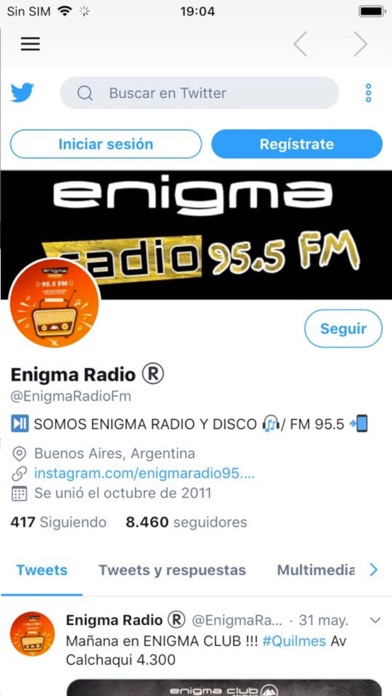 Screenshot #2 pour Enigma Radio 95.5 FM