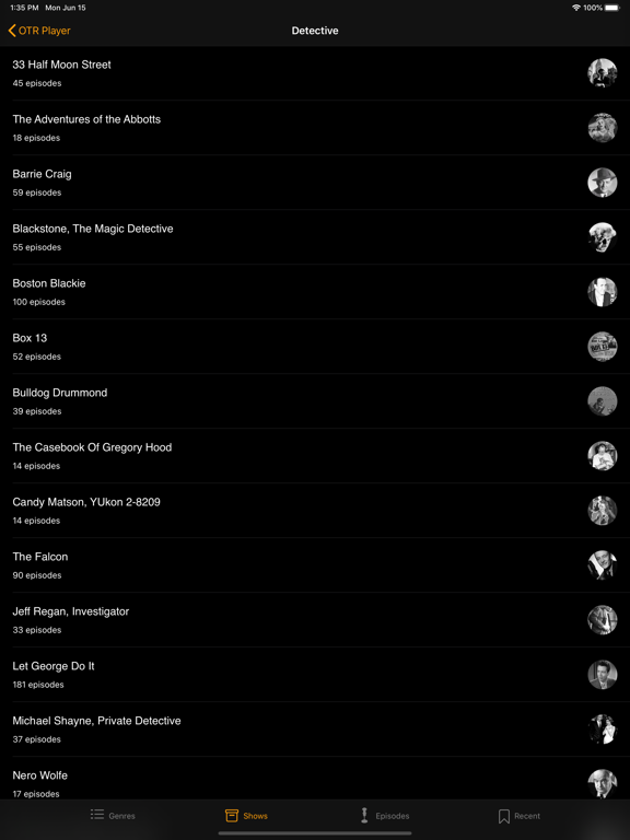 Screenshot #6 pour OTR Player