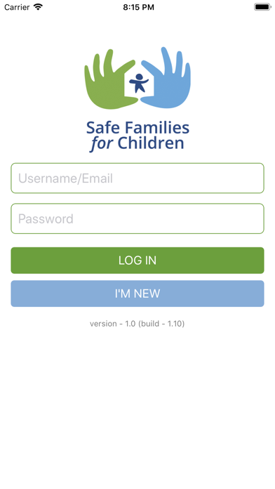 Safe Families Screenshot