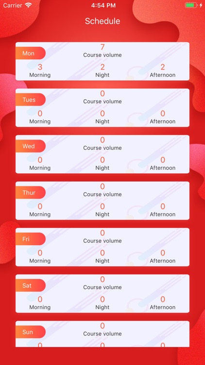 Schedule-Best Arrangement