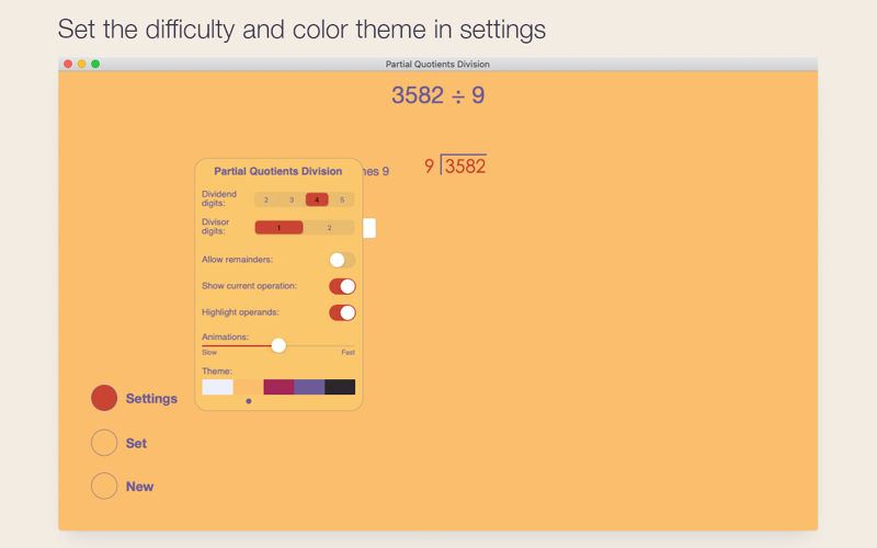 Partial Quotients Division screenshot 2