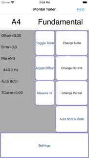 montal tuner iphone screenshot 1