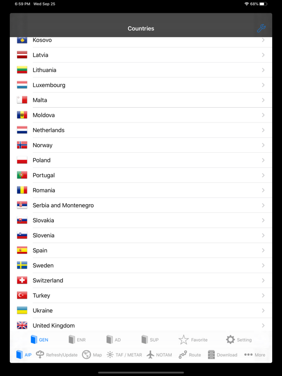 Screenshot #5 pour European iAIP