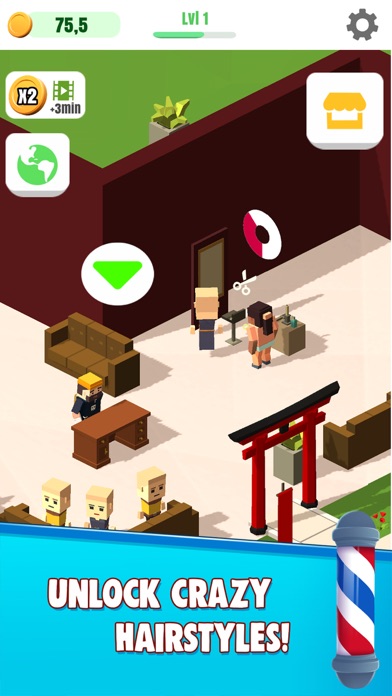 Idle Barber Shop screenshot 4