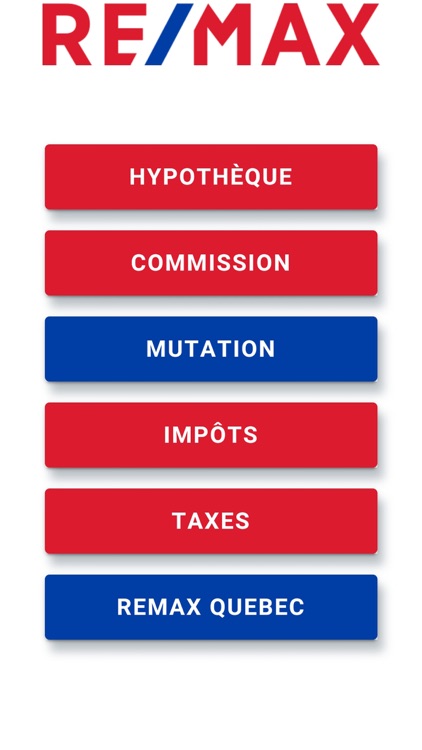RE/MAX Québec - Calculateurs
